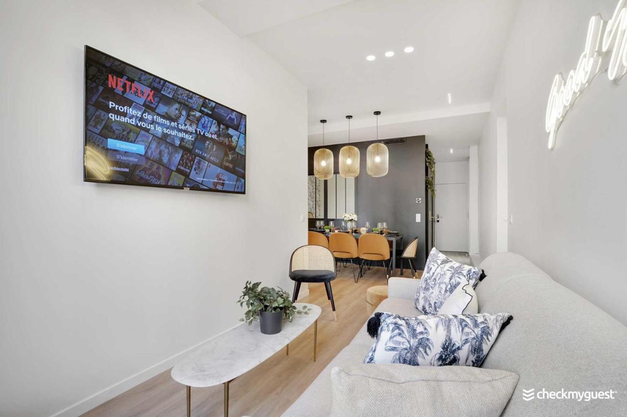 Charming Apartment - 3Br-8P - Le Marais Paris Exterior foto